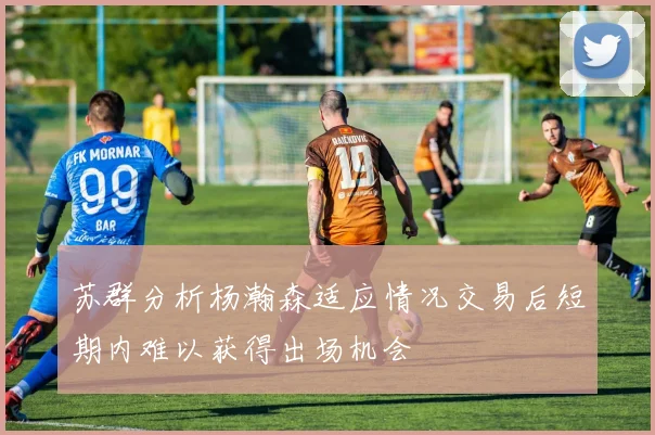 苏群分析杨瀚森适应情况交易后短期内难以获得出场机会